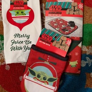 Disney Mandelorian Baby Yoda Christmas Kitchen Set